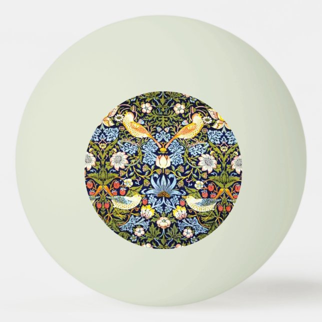 Strawberry Thief, famous pattern, Ping Pong Ball (Front)