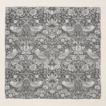 Strawberry Thief Gray, William Morris Scarf<br><div class="desc">William Morris (24 March 1834 – 3 October 1896) was a British textile designer, poet, novelist, translator, and socialist activist associated with the British Arts and Crafts Movement. He was a major contributor to the revival of traditional British textile arts and methods of production. His literary contributions helped to establish...</div>