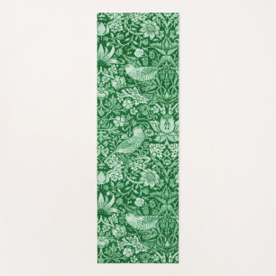 Strawberry Thief Green, William Morris Yoga Mat