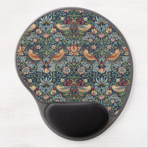 STRAWBERRY THIEF IN VINTAGE ORIGINAL _ WILL MORRIS GEL MOUSE PAD