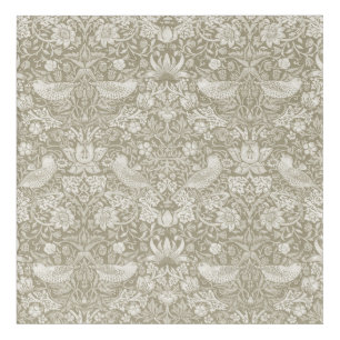 Strawberry Thief Ivory, William Morris Acrylic Print