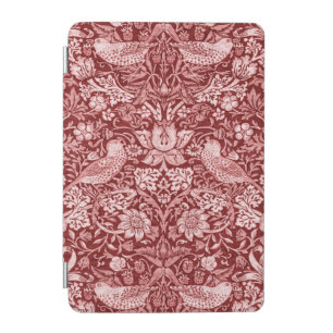 Strawberry Thief Maroon, William Morris iPad Mini Cover