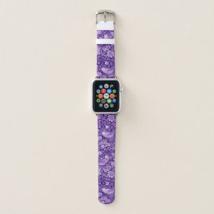 Strawberry Thief Purple, William Morris Apple Watch Band