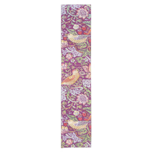 Strawberry Thief Red, William Morris Short Table Runner