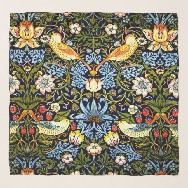 Strawberry Thief Scarf (Front)