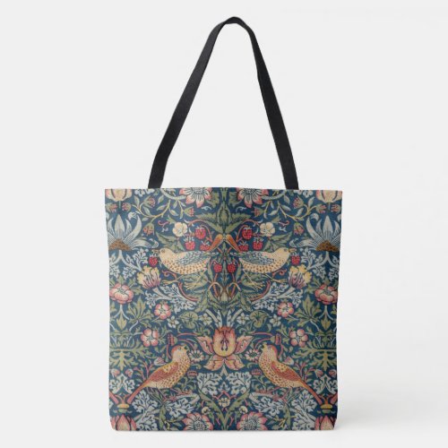 STRAWBERRY THIEF VINTAGE ORIGINAL _ WILLIAM MORRIS TOTE BAG