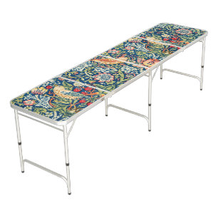 Strawberry Thief, William Morris Beer Pong Table