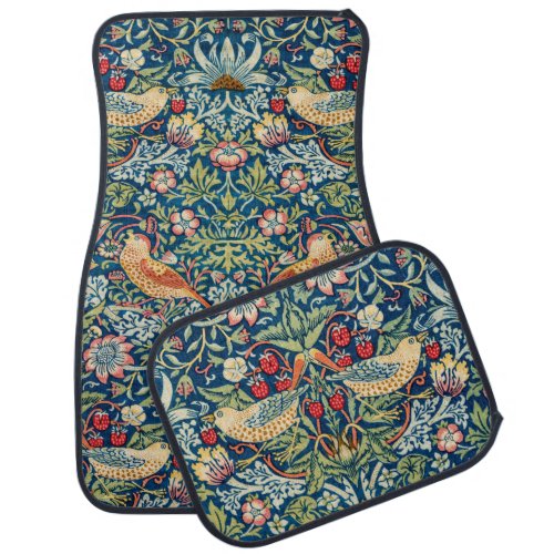 Strawberry Thief William Morris Car Floor Mat