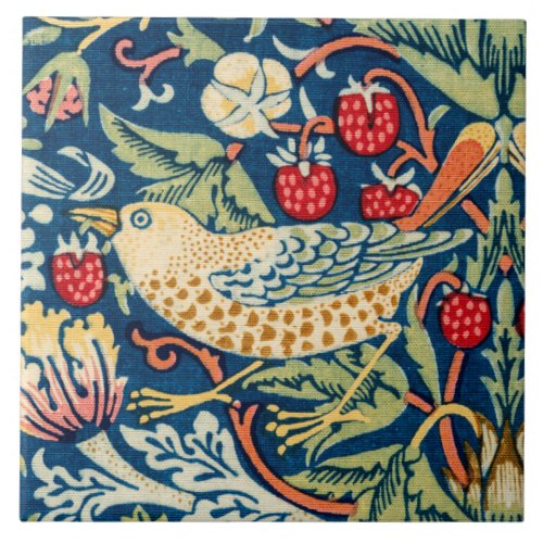 Strawberry Thief William Morris Ceramic Tile