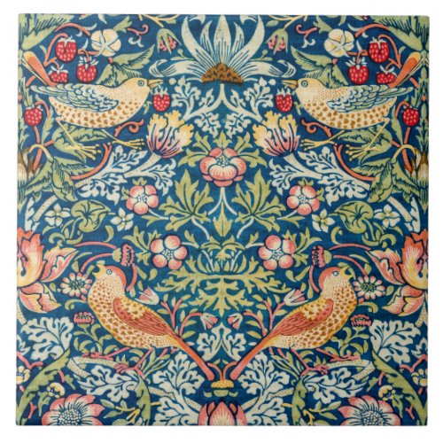 Strawberry Thief William Morris Ceramic Tile