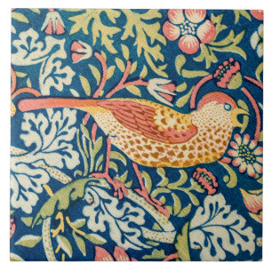 Strawberry Thief, William Morris Ceramic Tile