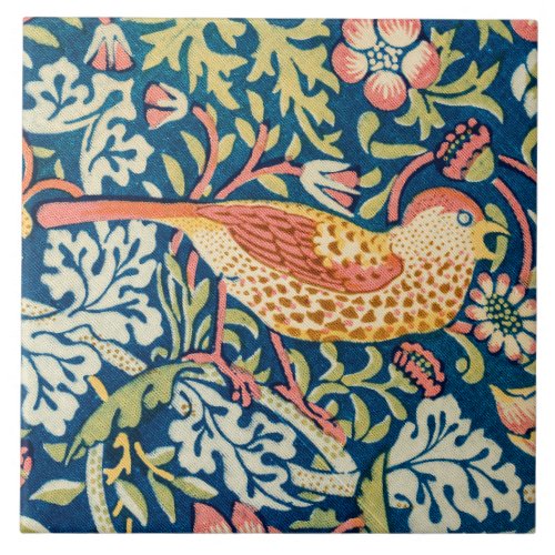 Strawberry Thief William Morris Ceramic Tile