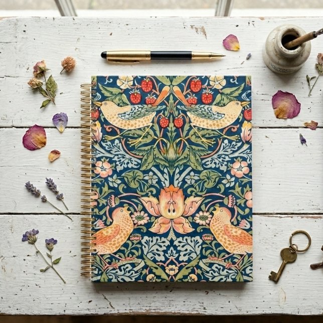 Strawberry Thief William Morris Colorful Planner  (Creator Uploaded)