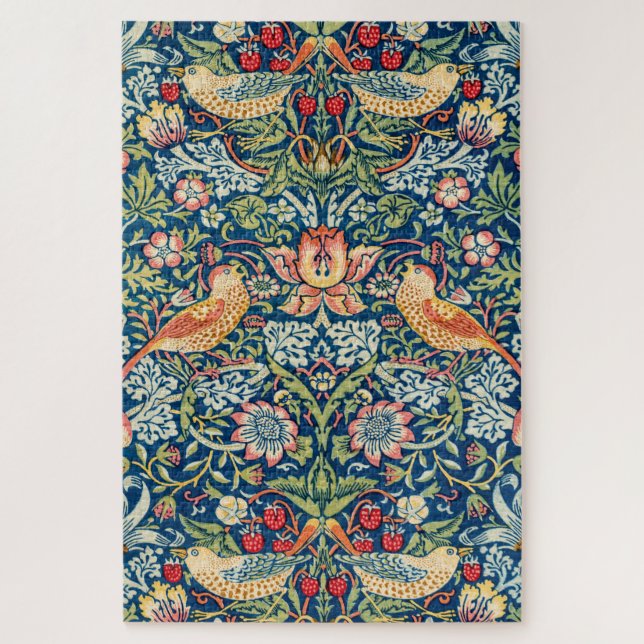 Strawberry Thief, William Morris Jigsaw Puzzle (Vertical)