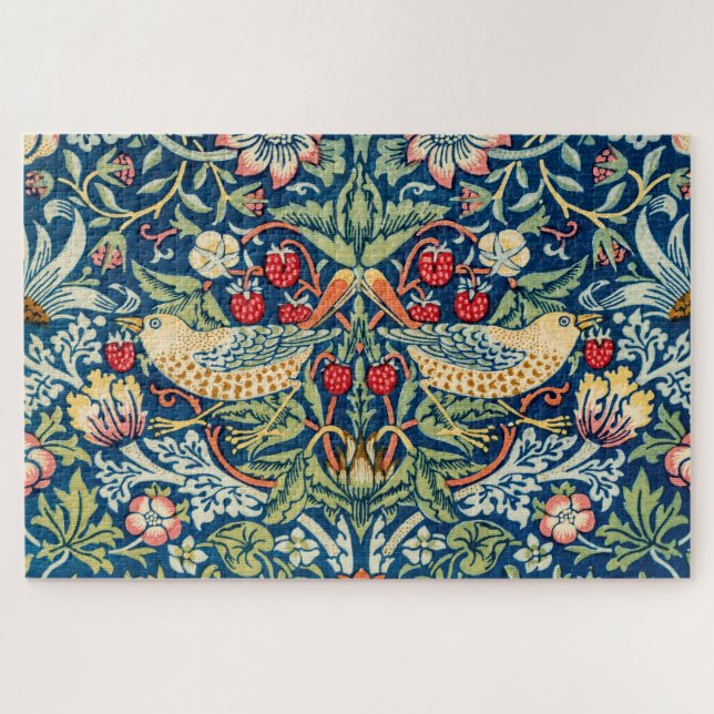 Strawberry Thief, William Morris Jigsaw Puzzle (Horizontal)
