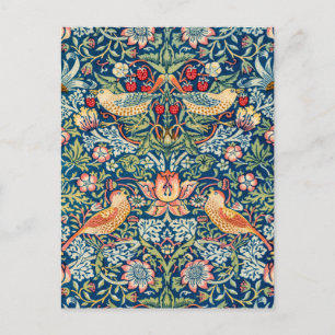Strawberry Thief, William Morris Postcard