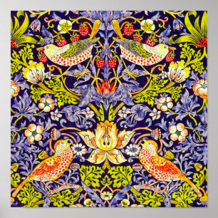 Strawberry Thief William Morris Poster