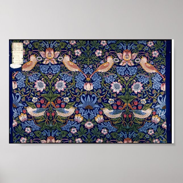  Strawberry Thief William Morris , Poster (Front)