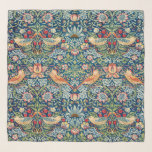 Strawberry Thief, William Morris Scarf<br><div class="desc">William Morris (24 March 1834 – 3 October 1896) was a British textile designer, poet, novelist, translator, and socialist activist associated with the British Arts and Crafts Movement. He was a major contributor to the revival of traditional British textile arts and methods of production. His literary contributions helped to establish...</div>