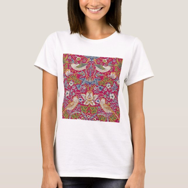 Strawberry Thief, William Morris T-Shirt (Front)