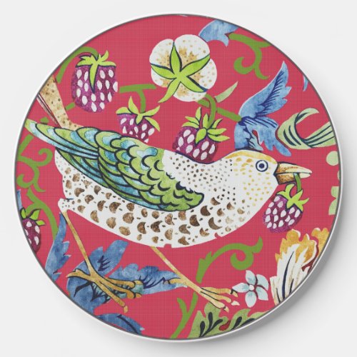 Strawberry Thief William Morris Wireless Charger