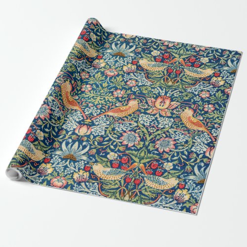 Strawberry Thief William Morris Wrapping Paper