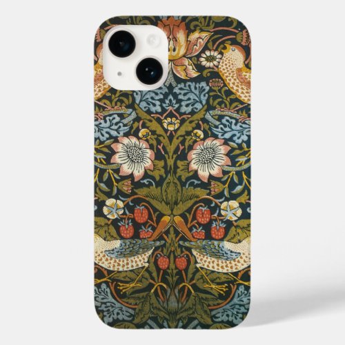 Strawberry Thieves by William Morris Vintage Art Case_Mate iPhone 14 Case