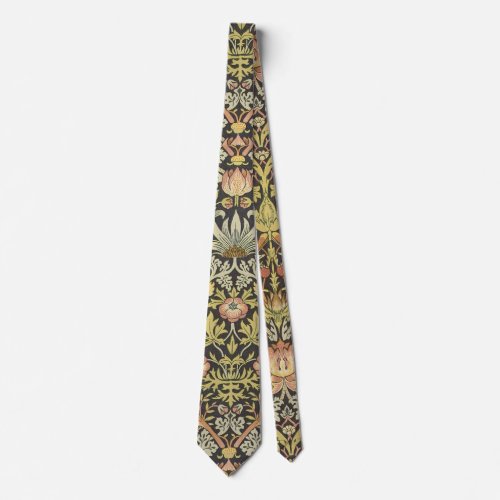 Strawberry Thieves by William Morris Vintage Art Neck Tie