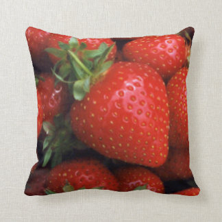STRAWBERRY THROW PILLOW