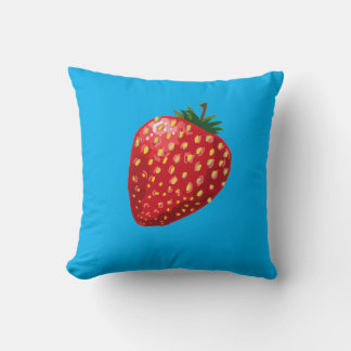 Strawberry Throw Pillow