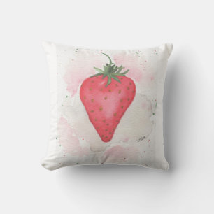 Strawberry Throw Pillow