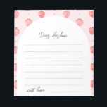 Strawberry Time Capsule Notepad<br><div class="desc">Time Capsule Notepad.
Ready to be personalized by you!</div>