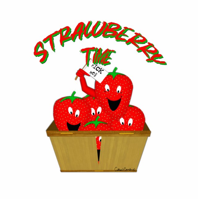 Strawberry Time! Cutout (Front)