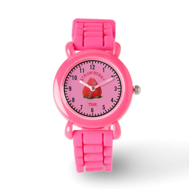 Strawberry Time eWatch Watch (Front)