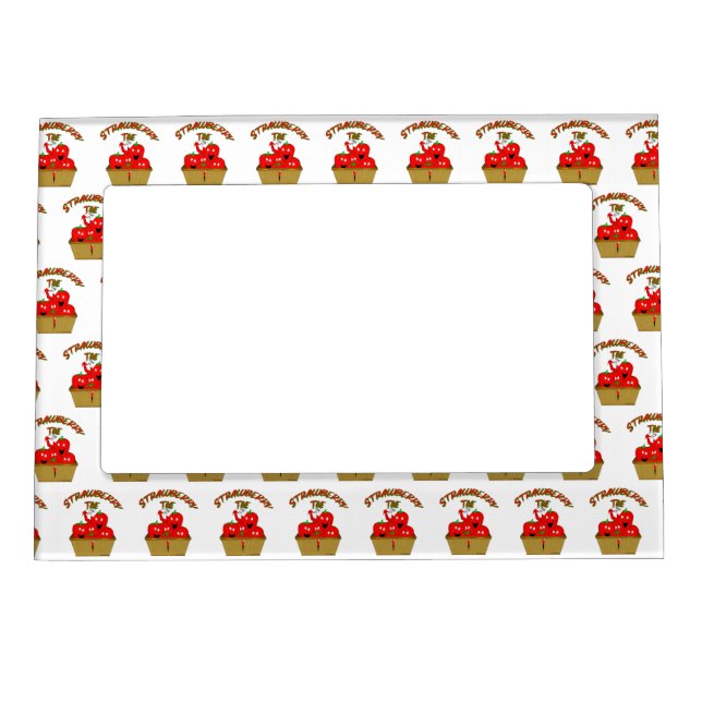 Strawberry Time! Magnetic Frame (Front)
