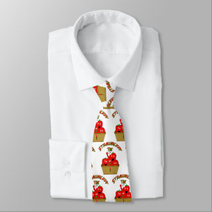 Strawberry Time! Neck Tie