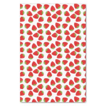 Strawberry Tissue Paper by Zazzlemm_Cards at Zazzle
