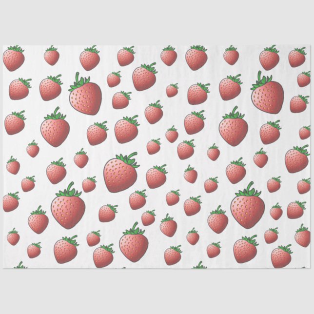 Strawberry Tissue Paper (Front)