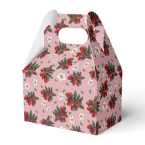 Strawberry Tissue Paper Favor Boxes