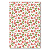 Strawberry Tissue Paper - White (Vertical)