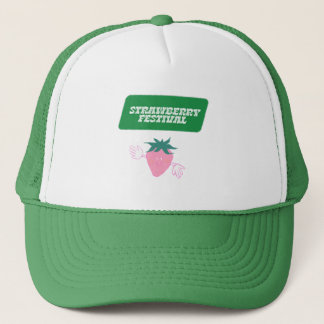 Strawberry Trucker Hat