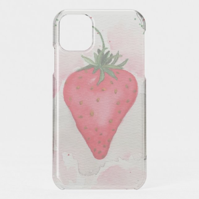 Strawberry Uncommon iPhone Case (Back)