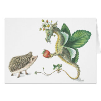 Strawberry Valentine's Day card