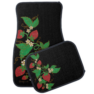 Strawberry Vine Car Matts Car Floor Mat