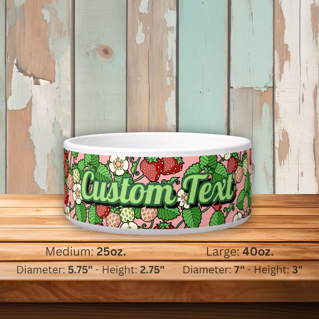 Strawberry Vine Pattern Bowl (Creator Uploaded)