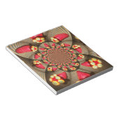  Strawberry vintage red and yellow Notepad (Angled)