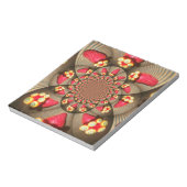  Strawberry vintage red and yellow Notepad (Rotated)