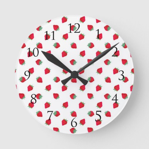 Strawberry Wall Clock