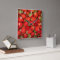 Strawberry wall clock | Healthy food photography