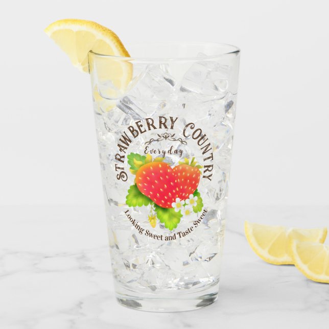 Strawberry White Glass (Front Ice)